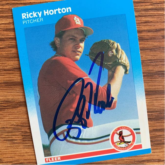 Ricky Horton TTM Success