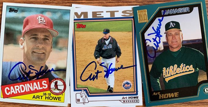 Art Howe TTM Success