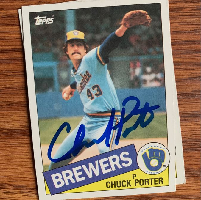 Chuck Porter TTM Success