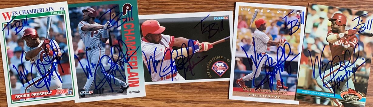 Wes Chamberlain TTM Success