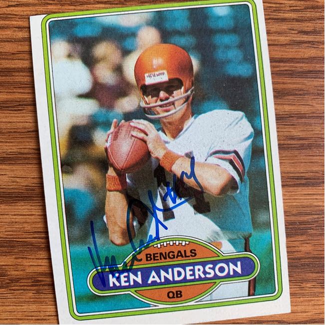 Ken Anderson TTM Success