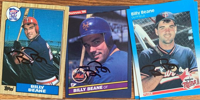Billy Beane Baseball Cards