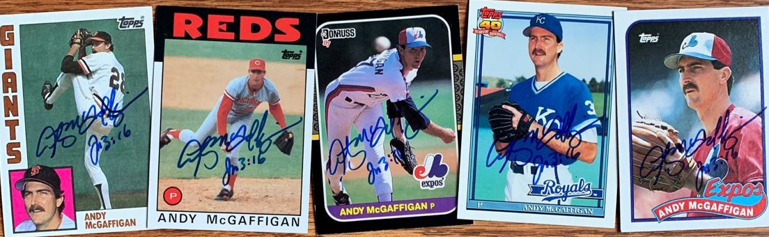 Andy McGaffigan TTM Success