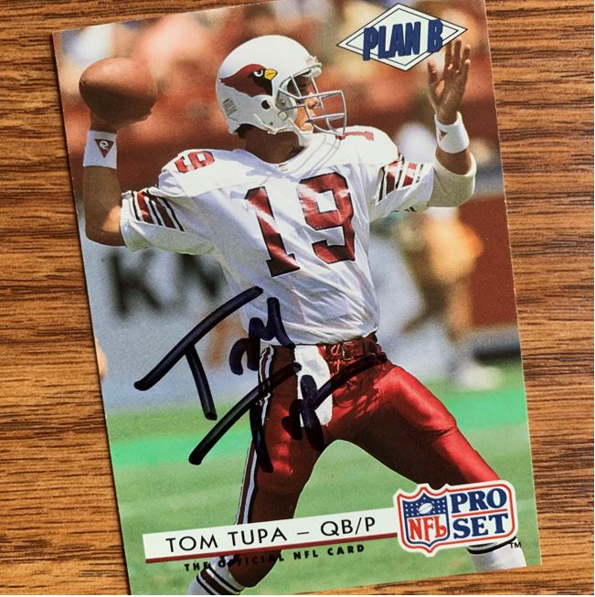 Tom Tupa TTM Success