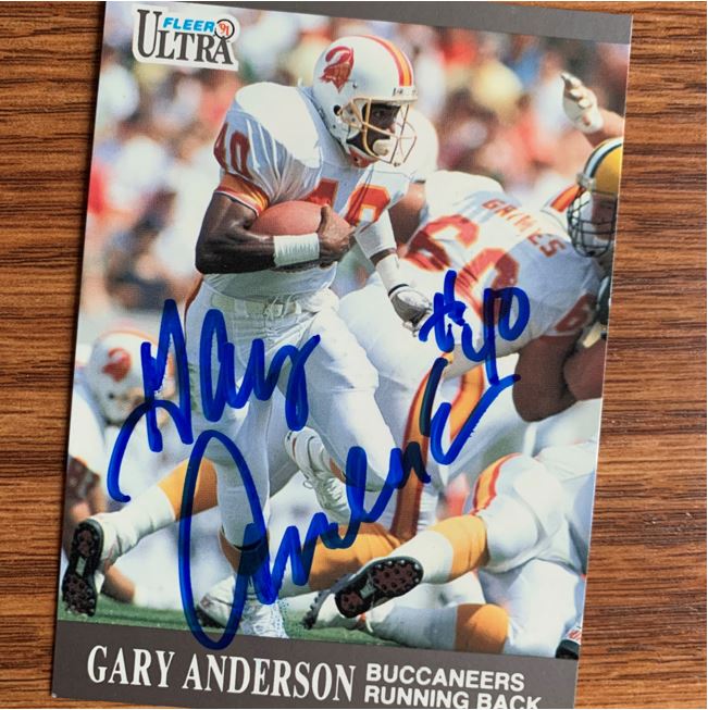 Gary Anderson TTM Success