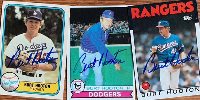 Burt Hooton TTM Success