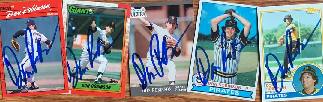 Don Robinson TTM Success