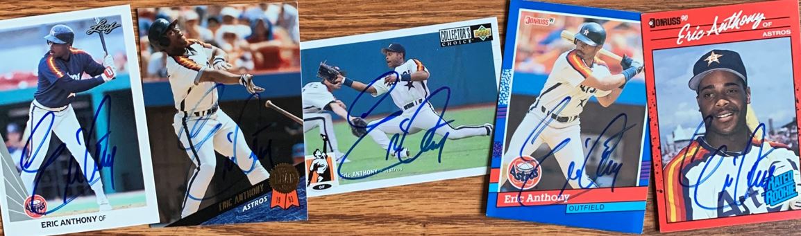 Eric Anthony TTM Success