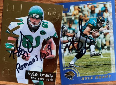 Kyle Brady TTM Success