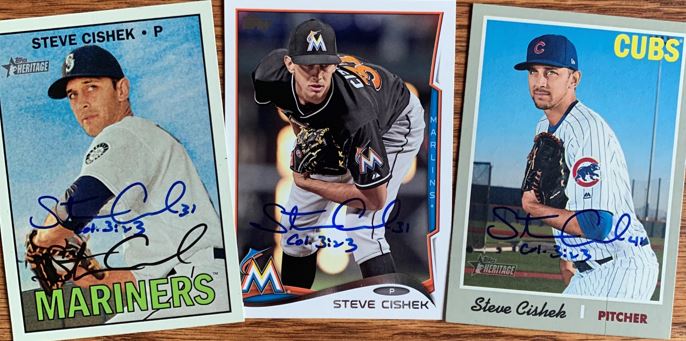 Steve Cishek TTM Success