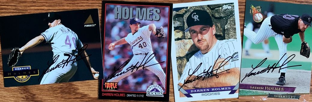 Darren Holmes TTM Success