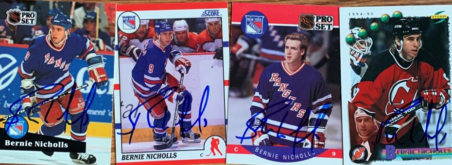 Bernie Nicholls TTM Success