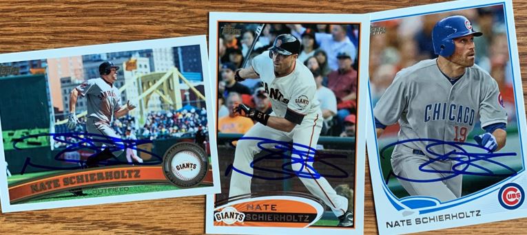 Nate Schierholtz TTM Success