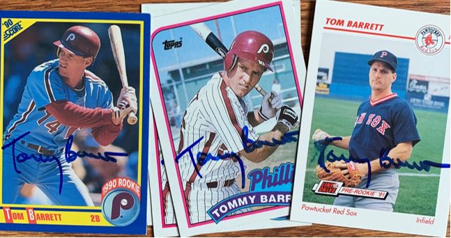 Tom Barrett TTM Autograph Success