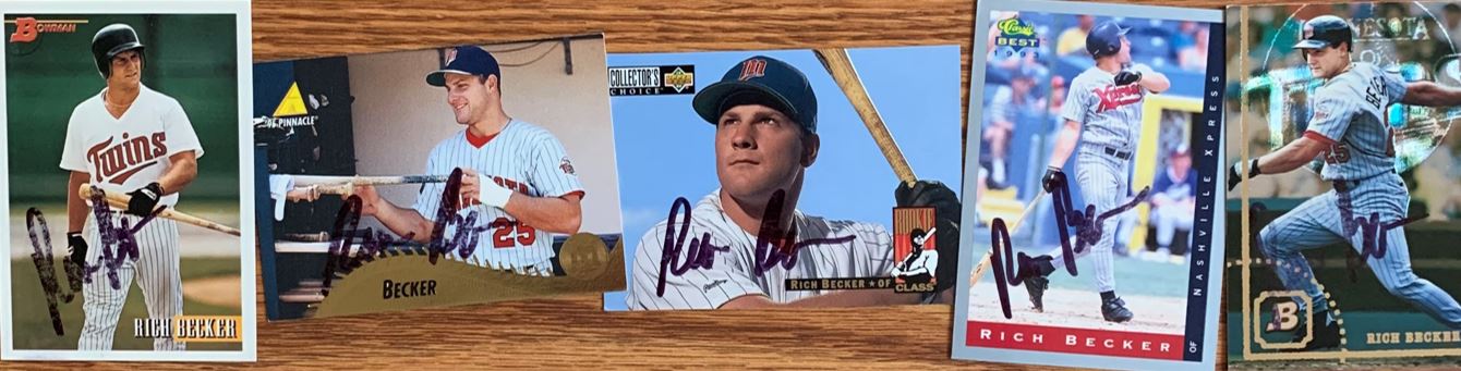 Rich Becker TTM Autograph Success