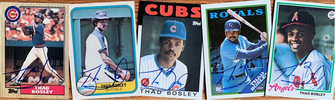 Thad Bosley TTM Autograph Success