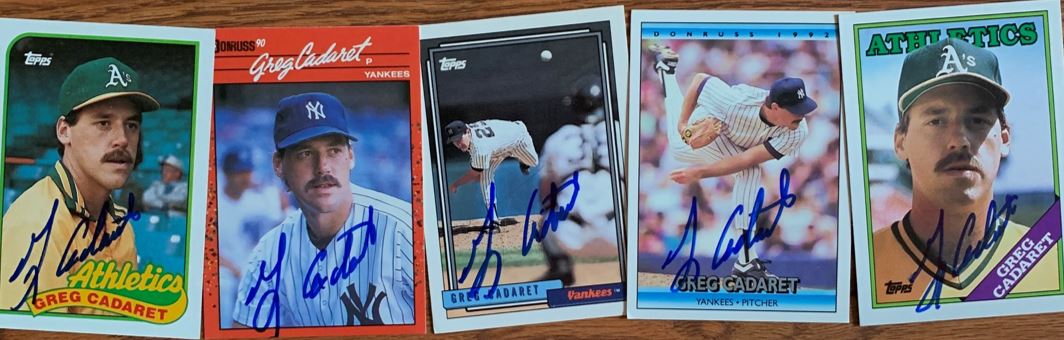 Greg Cadaret TTM Autograph Success