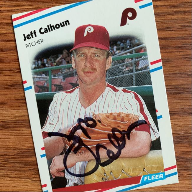 Jeff Calhoun TTM Autograph Success