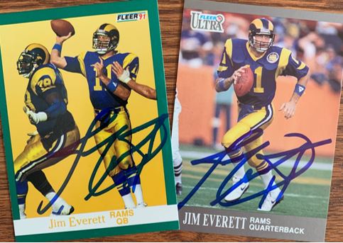 Jim Everett TTM Autograph Success