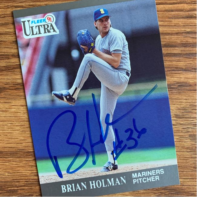 Brian Holman TTM Autograph Success