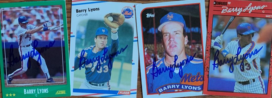 Barry Lyons TTM Autograph Success
