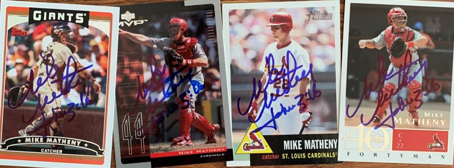 Mike Matheny TTM Autograph Success