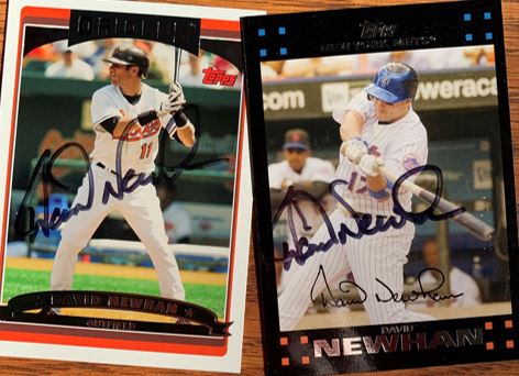 David Newhan TTM Autograph Success