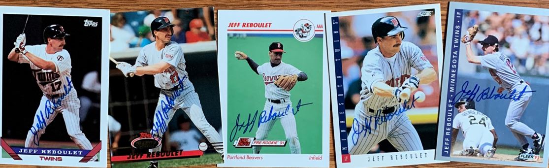 Jeff Reboulet TTM Autograph Success