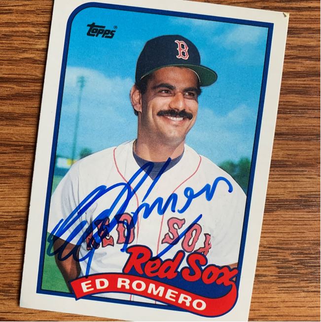 Ed Romero TTM Autograph Success