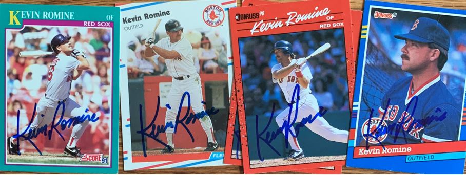 Kevin Romine TTM Autograph Success