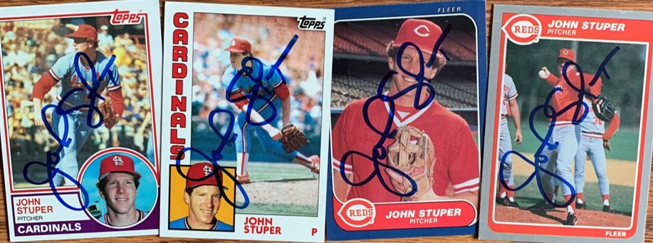 John Stuper TTM Autograph Success