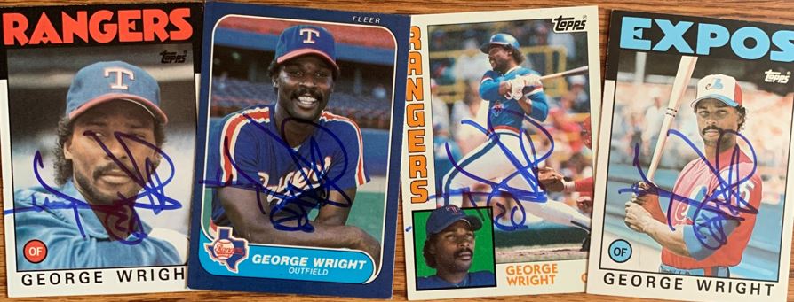 George Wright TTM Autograph Success