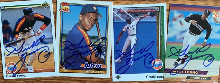 Gerald Young TTM Autograph Success