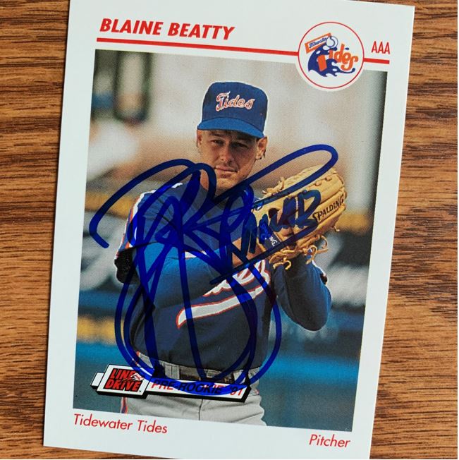 Blaine Beatty TTM Autograph Success