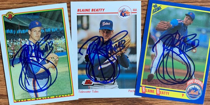 Blaine Beatty TTM Autograph Success