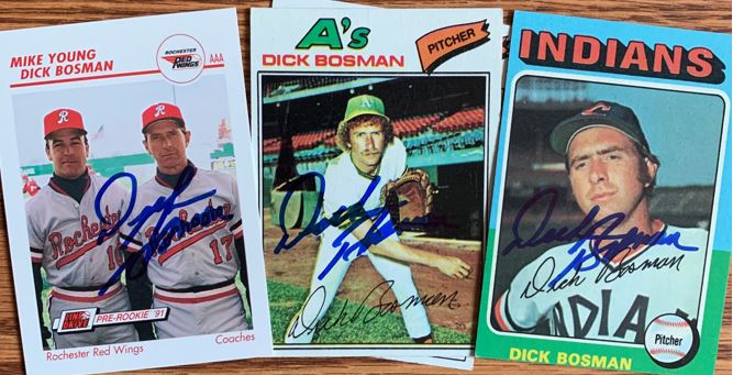 Dick Bosman TTM Autograph Success