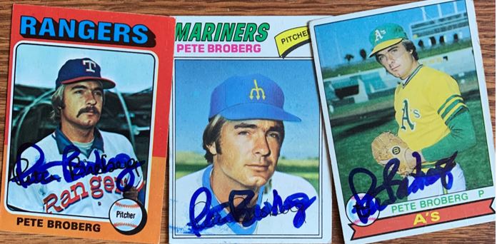 Pete Broberg TTM Autograph Success