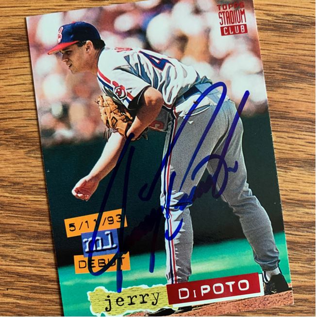 Jerry DiPoto TTM Autograph Success