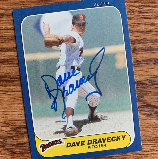 Dave Dravecky TTM Autograph Success