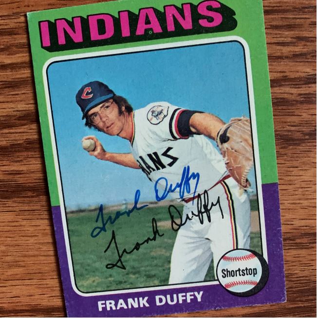 Frank Duffy TTM Autograph Success