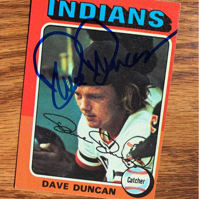 Dave Duncan TTM Autograph Success