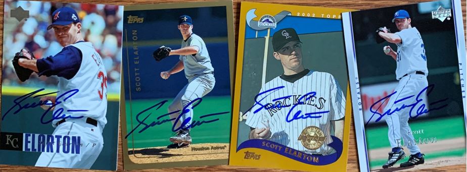 Scott Elarton TTM Autograph Success