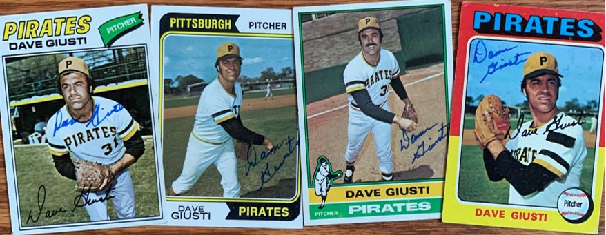 Dave Giusti TTM Autograph Success