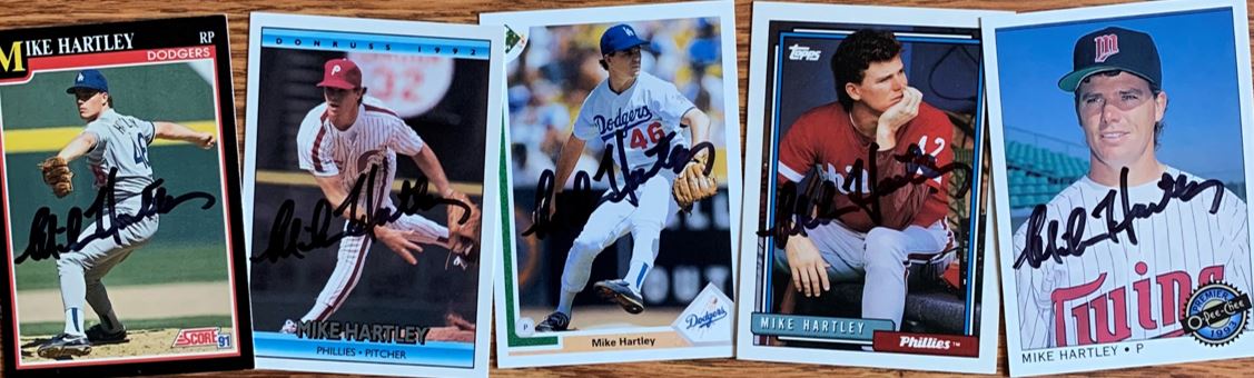 Mike Hartley TTM Autograph Success