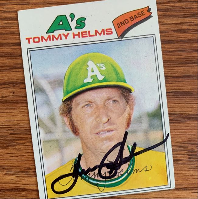 Tommy Helms TTM Autograph Success