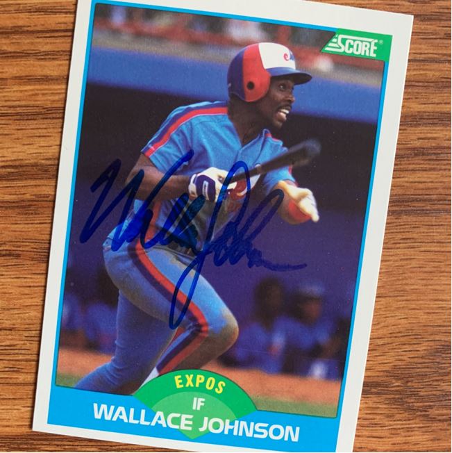 Wallace Johnson TTM Autograph Success