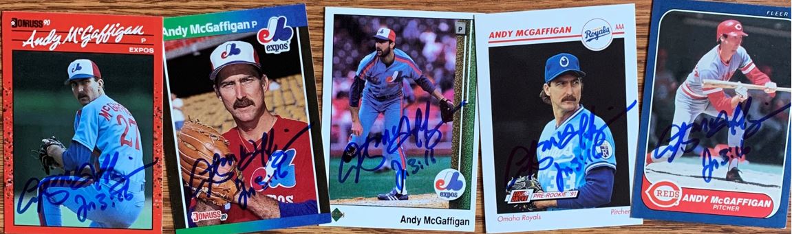 Andy McGaffigan TTM Autograph Success