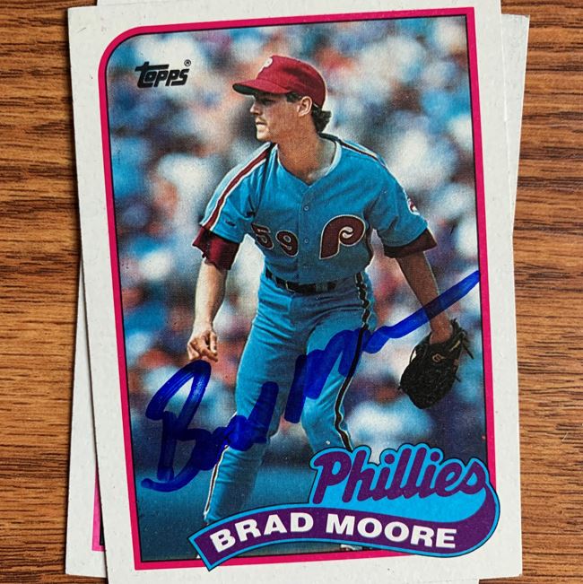 Brad Moore TTM Autograph Success