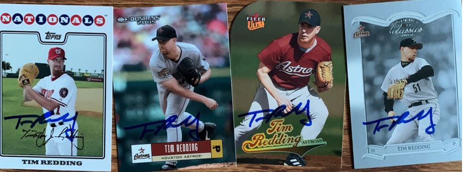 Tim Redding TTM Autograph Success