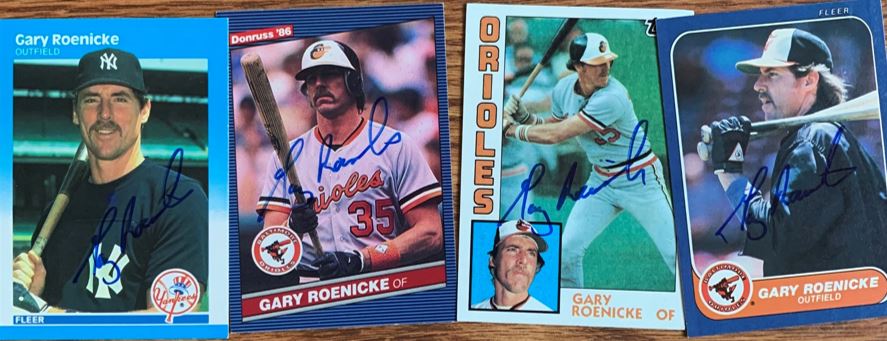 Gary Roenicke TTM Autograph Success